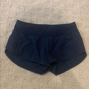 Navy Lululemon shorts!
